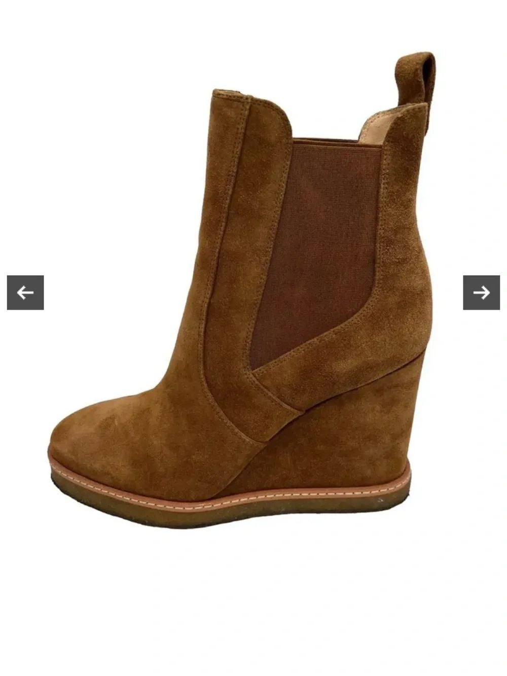 Veronica Beard suede wedge